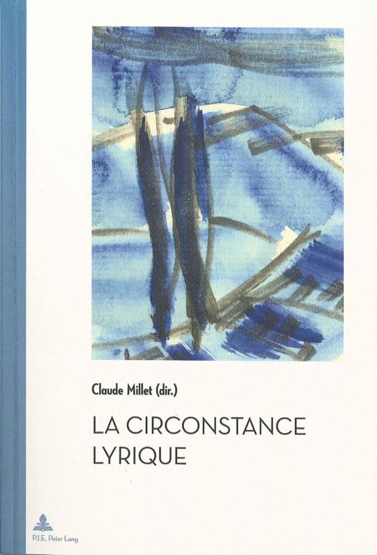 La circonstance lyrique, couverture